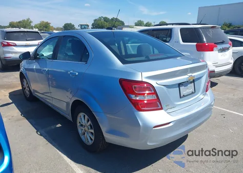 2017 Chevrolet Sonic Lt Auto z USA, uszkodzony, nr VIN 1G1JD5SHXH4141017